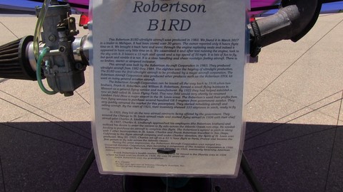 B1RD ultralight aircraft Robertson Aircraf