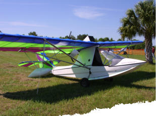 Aventura Ultralight Aircraft- kit buit, taking about 200 hours to complete.